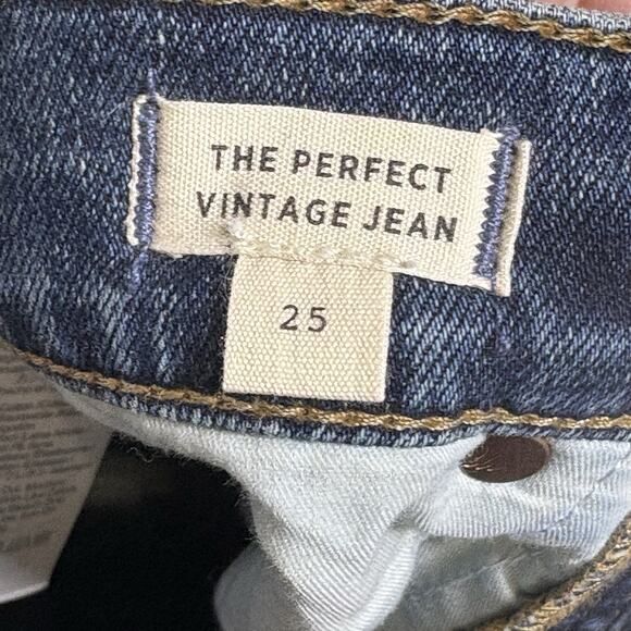 Madewell The Perfect Vintage Jean in Kepler Wash size 25 High Rise Hot Mom Jeans - Picture 7 of 11